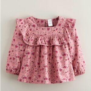 Floral Pink Kids Top
